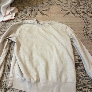 Goodfellow & Co Light Gray Crewneck Jacket